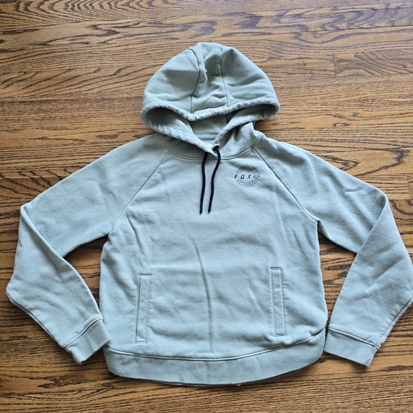 Fox Tops - FOX Women's Sage Green Pullover Hoodie Sweatshirt XS